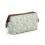 Pastoral Style Canvas Floral Pattern Cosmetic Bag Large Capacity
